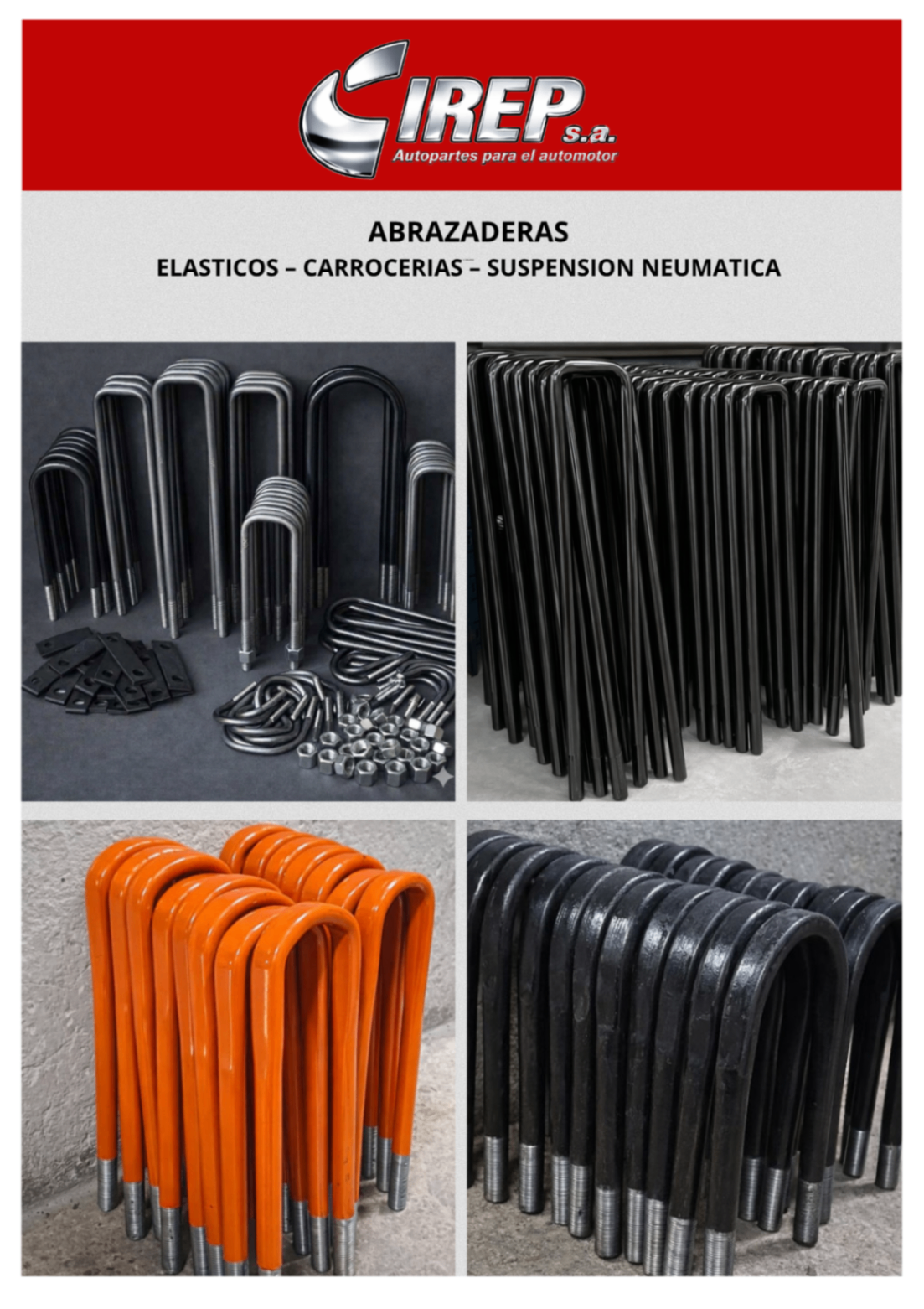 Repuestos de ABRAZADERAS ELASTICOS – CARROCERIAS – SUSPENSION NEUMATICA para camiones