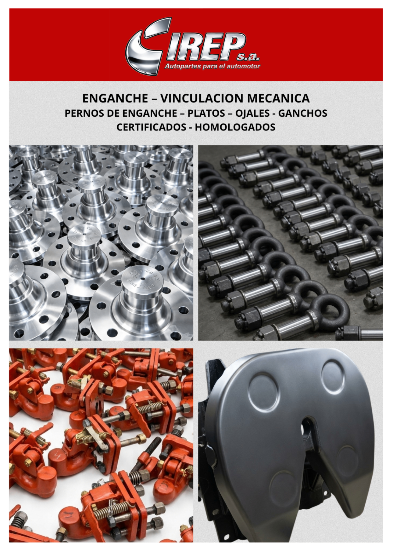 Repuestos de Enganche y vinculación para camiones
